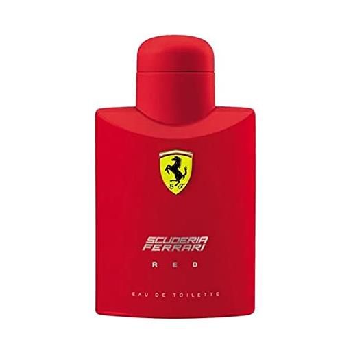 Ferrari red eau de toilette uomo, 125 ml