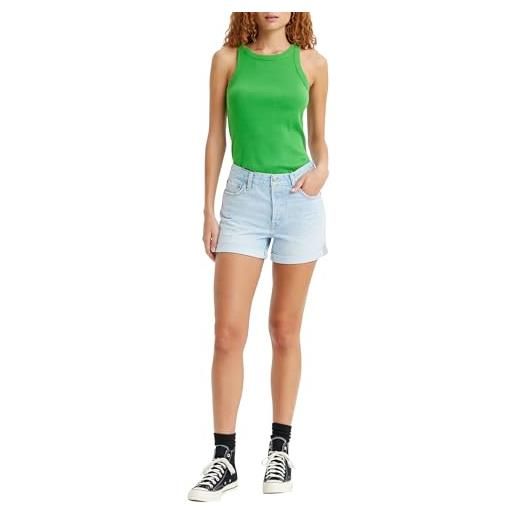 Levi's 501 rolled short, pantaloncini, donna, glaring, 27w