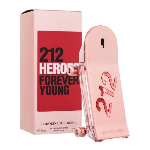 Carolina Herrera 212 heroes forever young 50 ml eau de parfum per donna