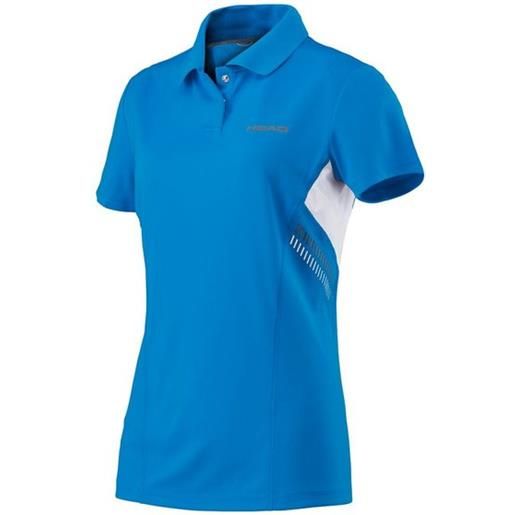 Head maglietta per ragazze Head club technical polo shirt g - blue