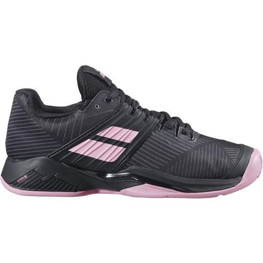 Babolat scarpe da tennis da donna Babolat propulse fury clay women - black/geranium pink