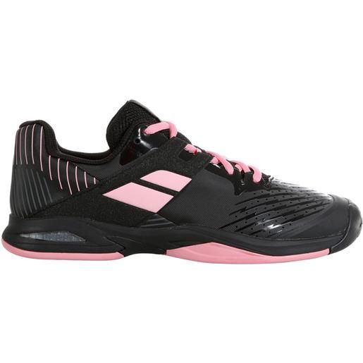 Babolat scarpe da tennis bambini Babolat propulse all court junior - black/geranium pink