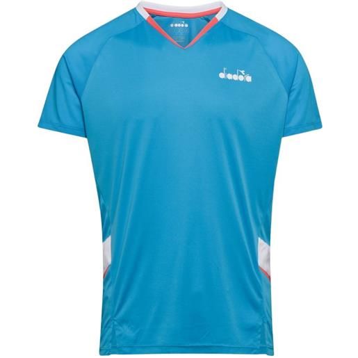 Diadora t-shirt da uomo Diadora t-shirt - bright cyan blue