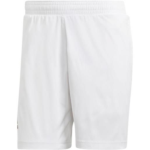 Adidas pantaloncini da tennis da uomo Adidas match code short 7 - white/night metallic