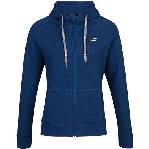 Babolat felpa da tennis da donna Babolat exercise hood jacket women - estate blue heather