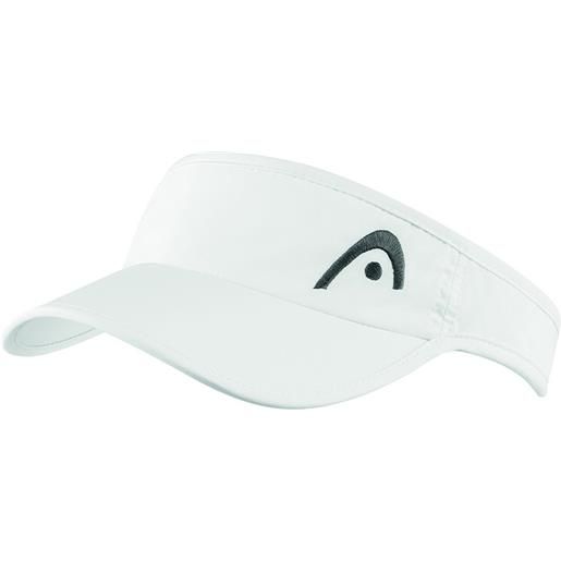 Head visiera da tennis Head pro player women's visor - white/anthracite