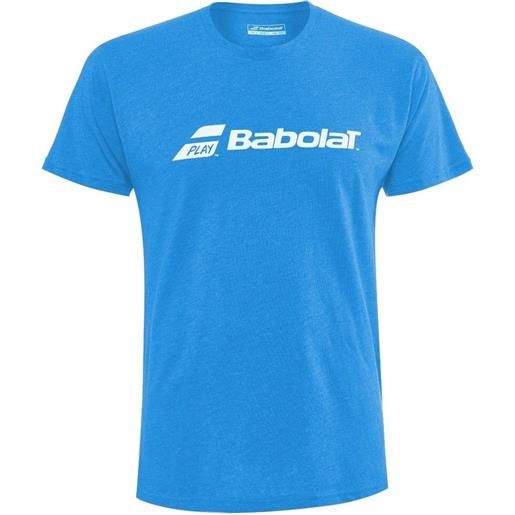 Babolat t-shirt da uomo Babolat exercise tee men - blue aster heather
