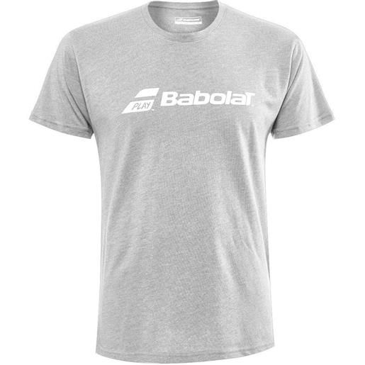 Babolat t-shirt da uomo Babolat exercise tee men - high rise heather