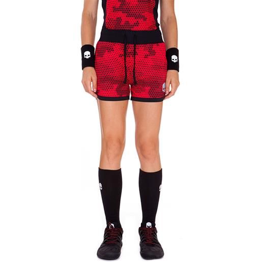 Hydrogen pantaloncini da tennis da donna Hydrogen women tech camo shorts - red camouflage