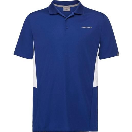 Head maglietta per ragazzi Head club tech polo shirt - royal blue