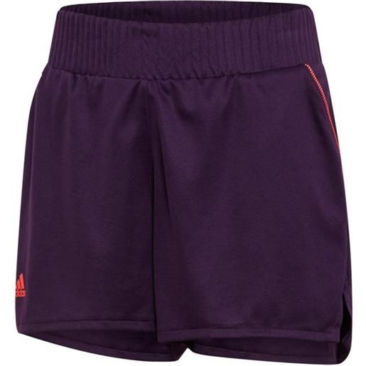 Adidas pantaloncini da tennis da donna Adidas club high rise shorts w - legend purple