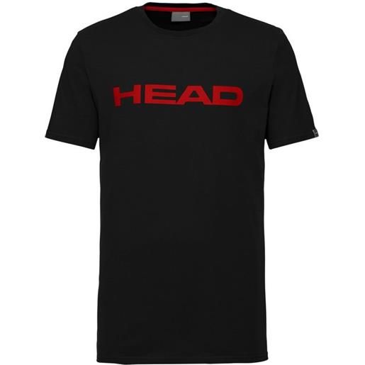 Head maglietta per ragazzi Head club ivan t-shirt jr - black/red