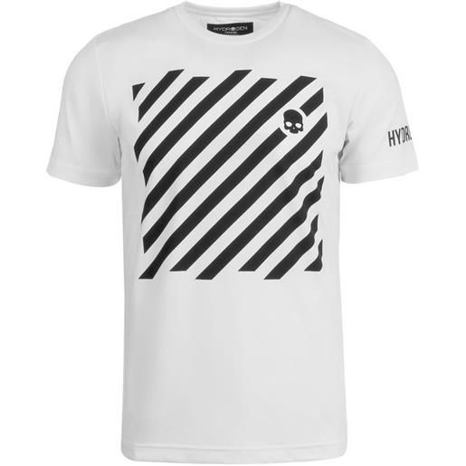 Hydrogen t-shirt da uomo Hydrogen tech optical tee man - white/black