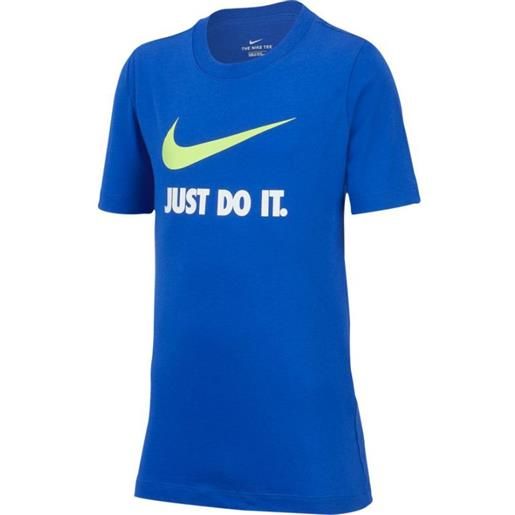 Nike maglietta per ragazzi Nike b nsw tee just do it swoosh - game royal/volt