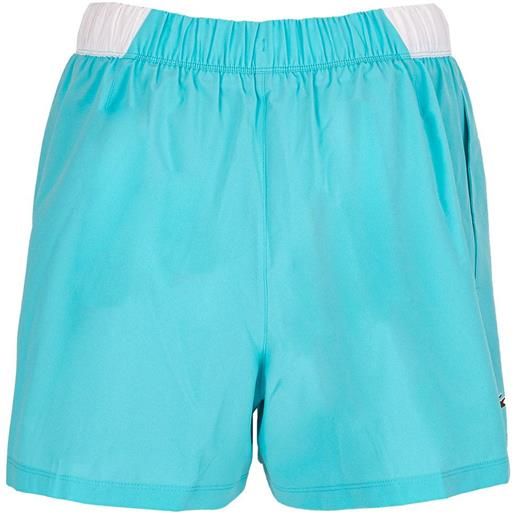 Lacoste pantaloncini per ragazze Lacoste girls' Lacoste sport roland garros culotte skirt - turquoise/white/green
