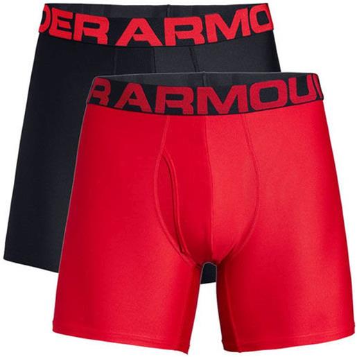 Under Armour boxer sportivi da uomo Under Armour ua tech boxerjock 2-pack - red