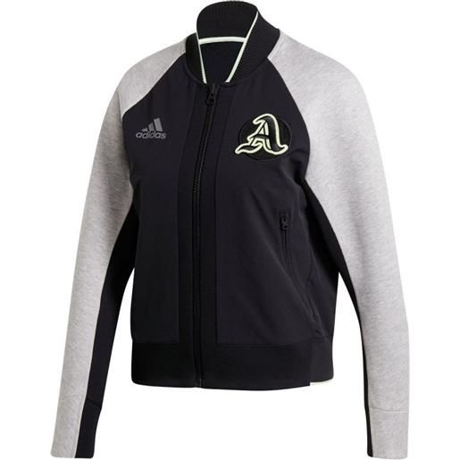 Adidas felpa da tennis da donna Adidas ny womens v. City jacket - black
