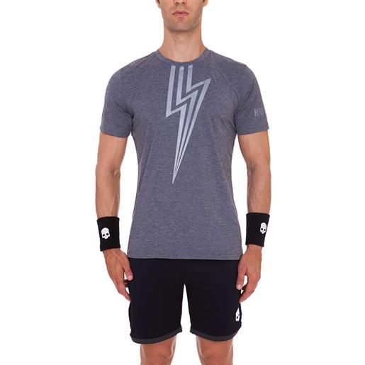 Hydrogen t-shirt da uomo Hydrogen flash tech t-shirt - anthracite/melange
