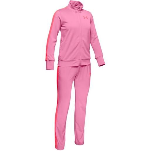 Under Armour tuta per ragazzi/giovani Under Armour em knit track suit - pink