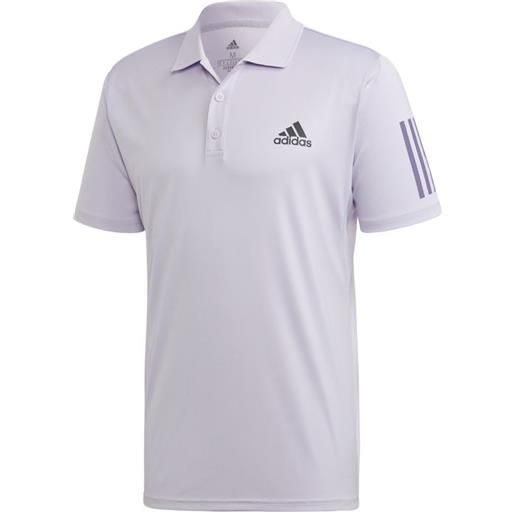 Adidas polo da tennis da uomo Adidas club 3-stripes polo - purple tint/grey six