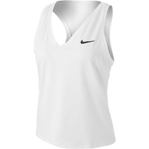 Nike top da tennis da donna Nike court dri-fit victory tank w - white/black