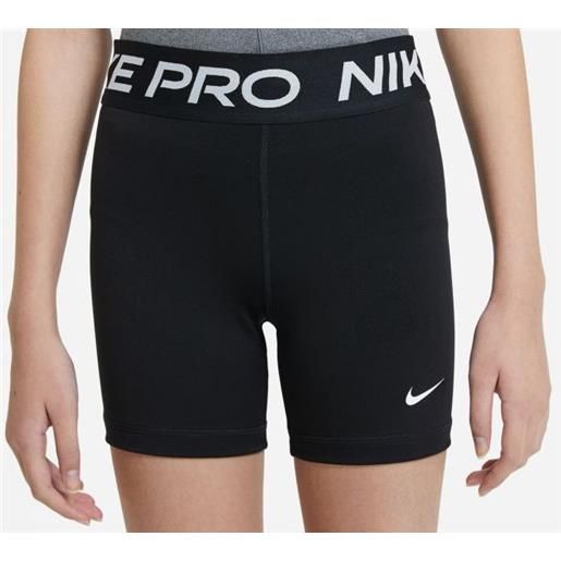 Nike pantaloncini per ragazze Nike pro 3in shorts - black/white