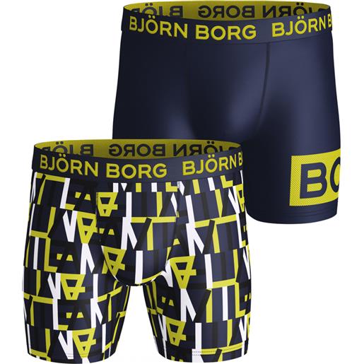 Björn Borg boxer sportivi da uomo Björn Borg bb team per shorts - evening primerose