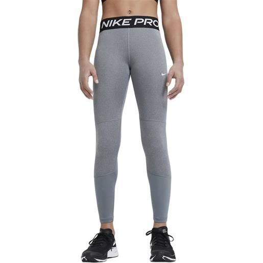 Nike pantaloni per ragazze Nike pro g tight - carbon hetaher/white