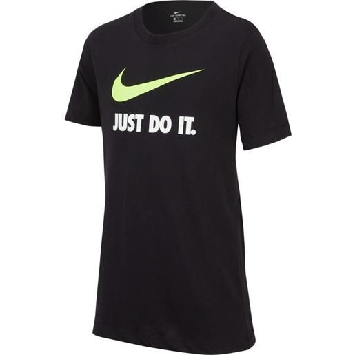 Nike maglietta per ragazzi Nike b nsw tee just do it swoosh - black/volt