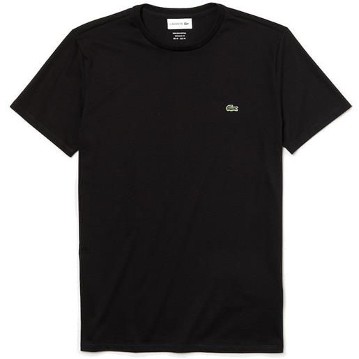 Lacoste t-shirt da uomo Lacoste men's crew neck pima cotton jersey t-shirt - black