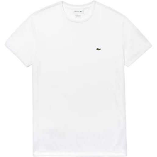 Lacoste t-shirt da uomo Lacoste men's crew neck pima cotton jersey t-shirt - white