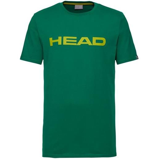 Head maglietta per ragazzi Head club ivan t-shirt jr - green/yellow