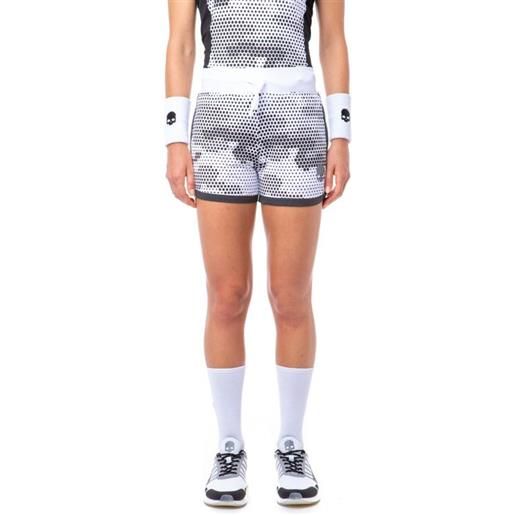 Hydrogen pantaloncini da tennis da donna Hydrogen women tech camo shorts - camo black/white