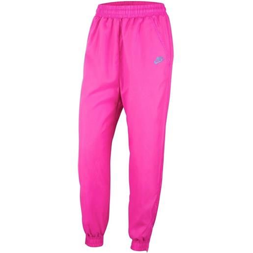 Nike pantaloni da tennis da donna Nike court tennis pant ny - pink foil/hot lime/white/sapphire