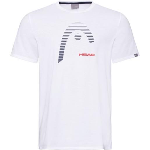 Head t-shirt da uomo Head club carl t-shirt m - white