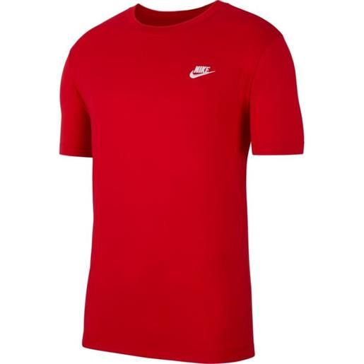 Nike t-shirt da uomo Nike nsw club tee m - university red/white