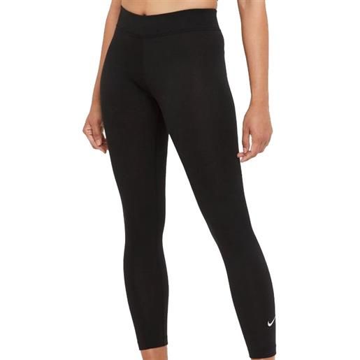 Nike leggins Nike sports. Wear essential women's 7/8 mid-rise leggings - black/white