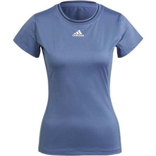 Adidas maglietta donna Adidas freelift tee w - crew blue/crew navy