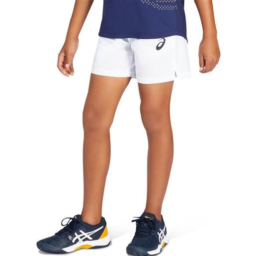 Asics pantaloncini per ragazzi Asics tennis b short - brilliant white