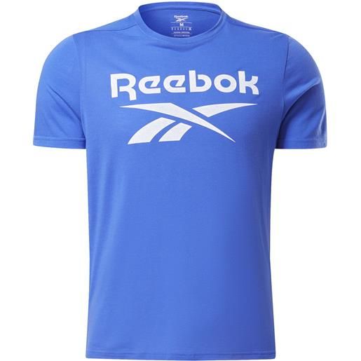 Reebok t-shirt da uomo Reebok workout ready supremium graphic m - court blue