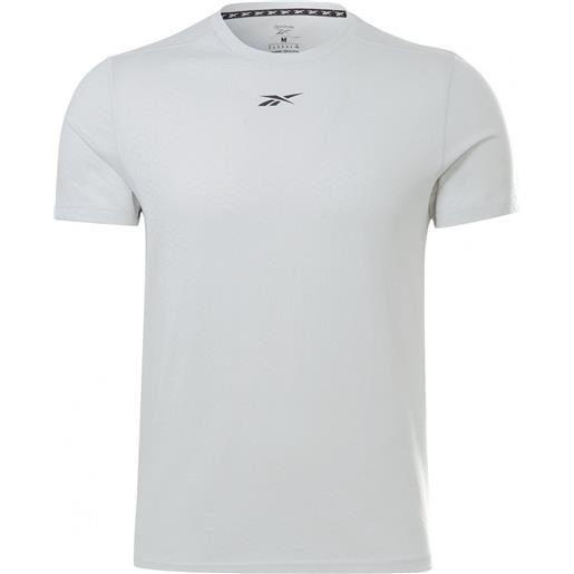 Reebok t-shirt da uomo Reebok workout ready mesh t-shirt m - pure grey