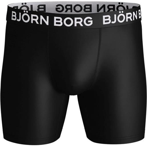 Björn Borg boxer sportivi da uomo Björn Borg shorts solid 1p - black beauty