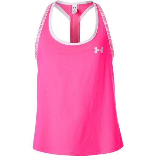 Under Armour maglietta per ragazze Under Armour knockout tank - pink