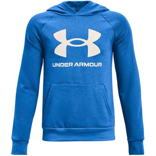 Under Armour felpa per ragazzi Under Armour rival fleece hoodie - blue