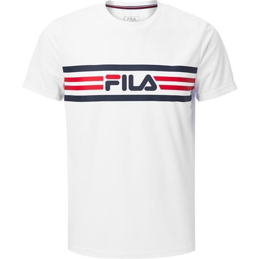 Fila t-shirt da uomo Fila t-shirt niclas m - white