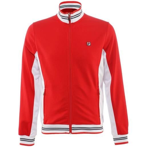 Fila felpa da tennis da uomo Fila jacket "ole" functional m - fila red/white