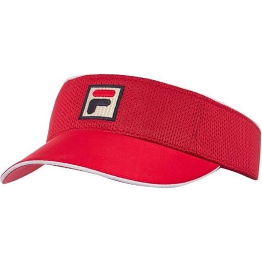 Fila visiera da tennis Fila vuckonic mesh visor hat - fila red