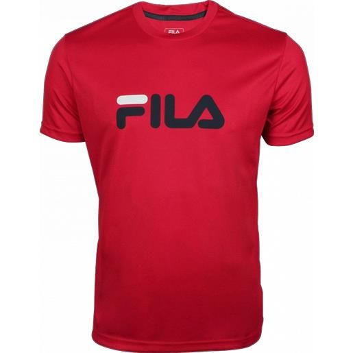 Fila t-shirt da uomo Fila t-shirt "logo" m - fila red