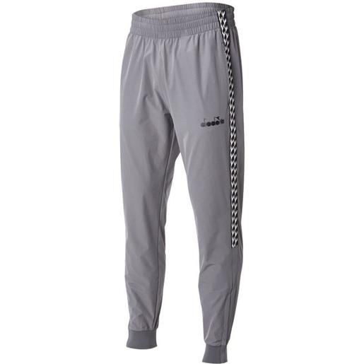 Diadora pantaloni da tennis da uomo Diadora pants challenge - grey quite shade
