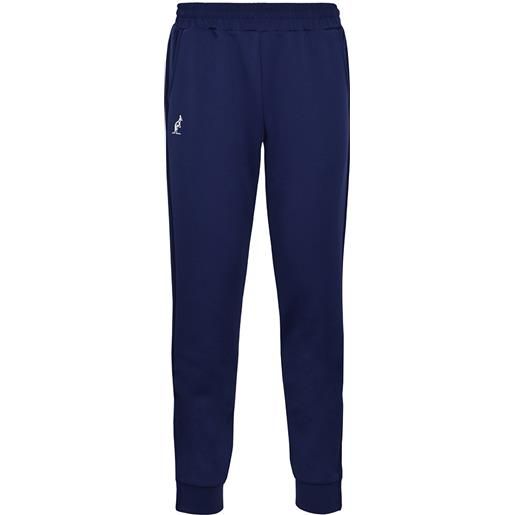 Australian pantaloni da tennis da uomo Australian volee trouser with print - blu cosmo
